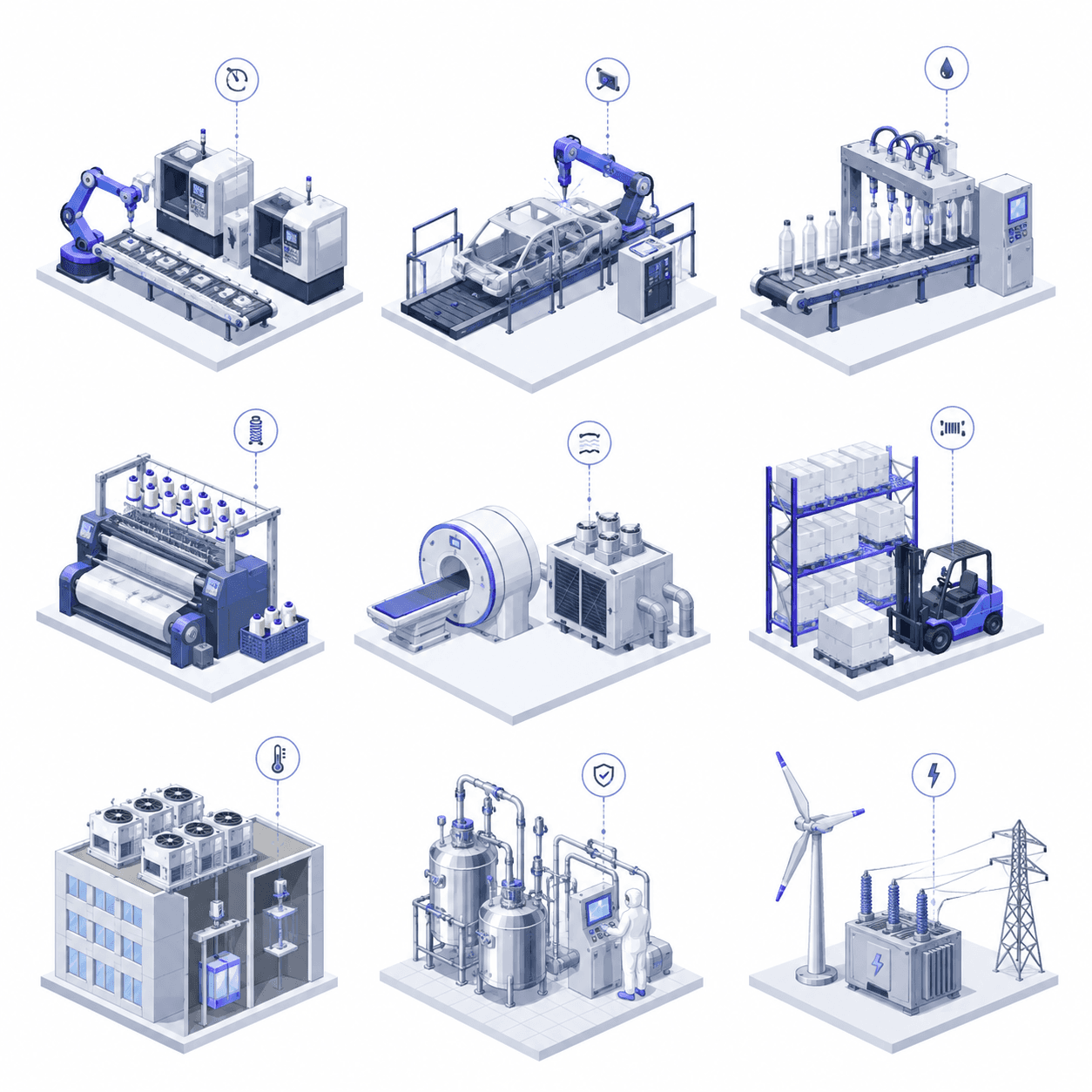 Manufacturing illustration